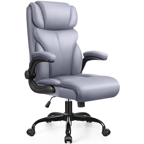 Ergonomic Big and Tall Leather Office Chair N671