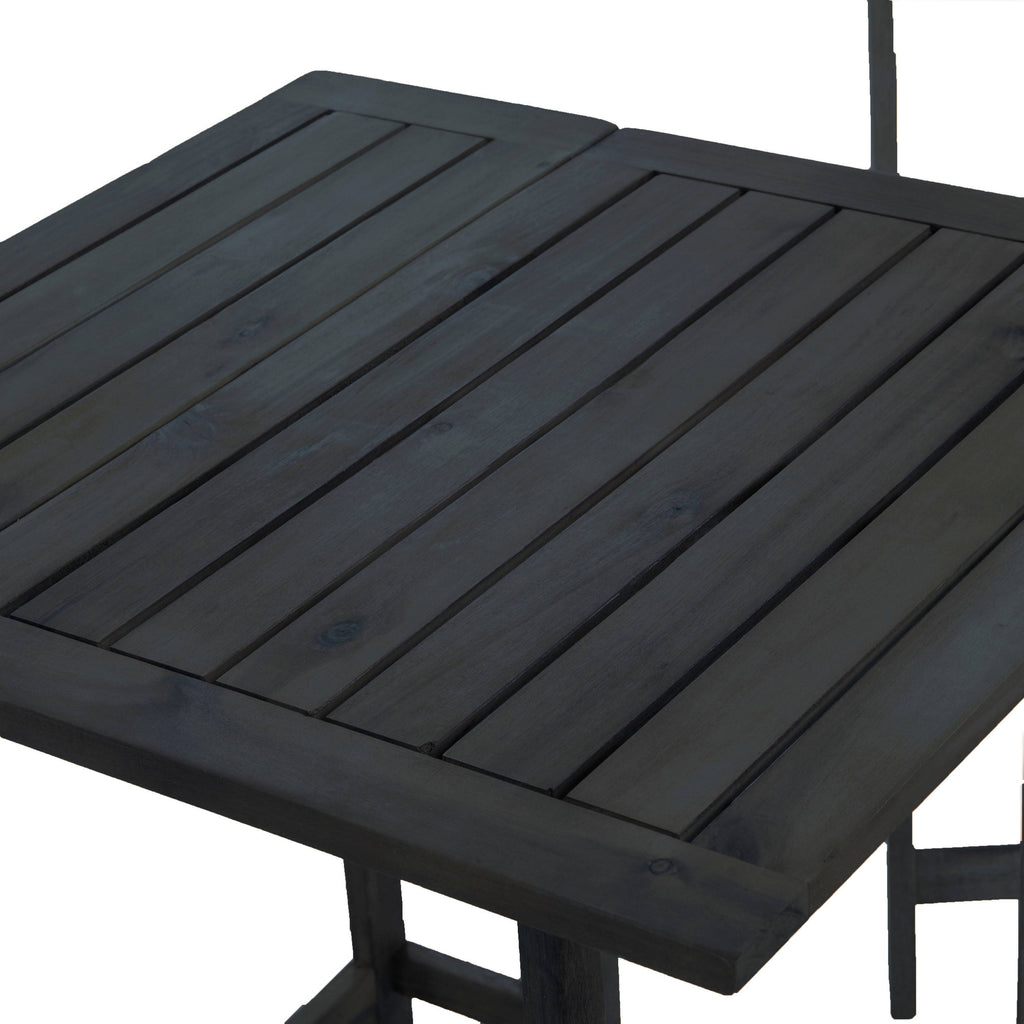 Dark Slate Grey Bistro Set U76086