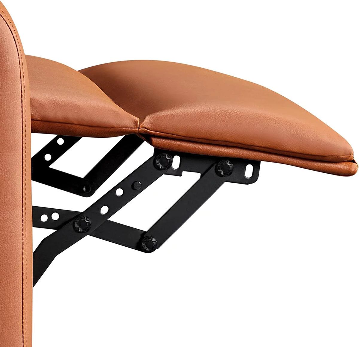 Tan Faux Leather Recliner Chair G12971