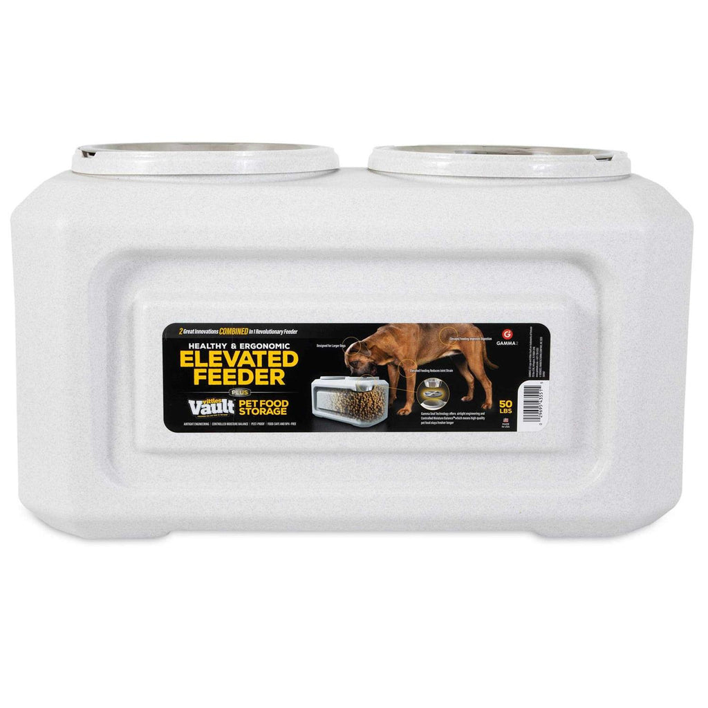 Elevated Dog Feeder with Storage H6226