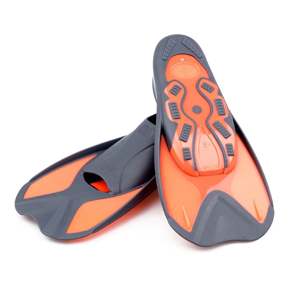 Kids Short Swim Fins for Snorkeling Training F680
