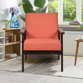 Orange Fabric Armchair E729973