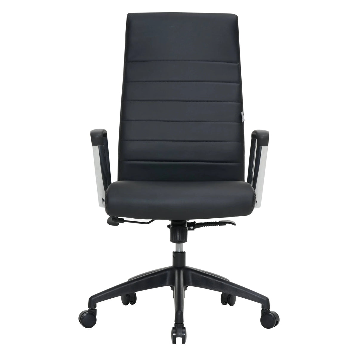 High Back Leather Office Chair Black I9045