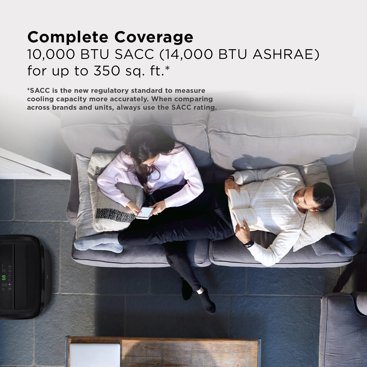 10,000 BTU Portable Air Conditioner and Heater E15560