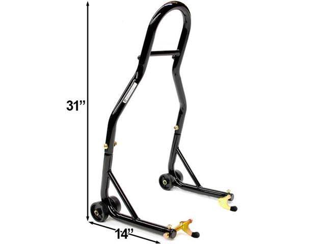 Motorcycle Front+Rear Dual Lift Stand with Spools Y9395