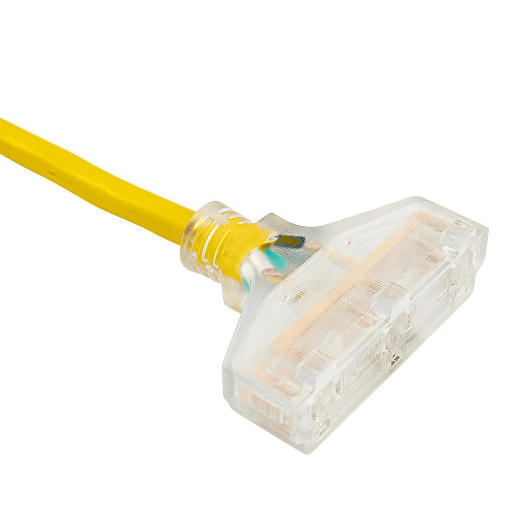 50 ft. 10/3 Gauge Triple-Tap Extension Cord S7985
