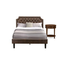 2 Pieces Wooden Full Bedroom Set C494943