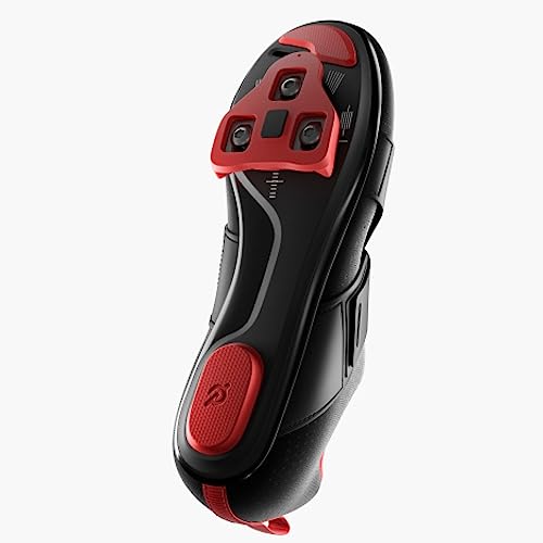 Cycling Shoes with Single Hook and Loop Strap and Delta-Compatible Cleats N122