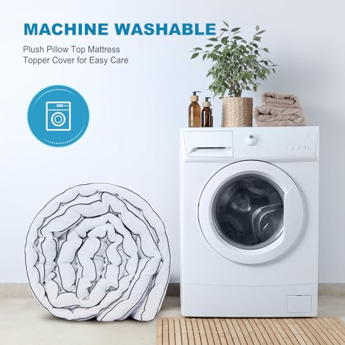 Queen Size 4 Inch Dual Layer Memory Foam Mattress Topper H317