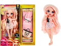 Pink Fashion Doll with 2 Designer Outfits and Pool Accessories Playset Q587929