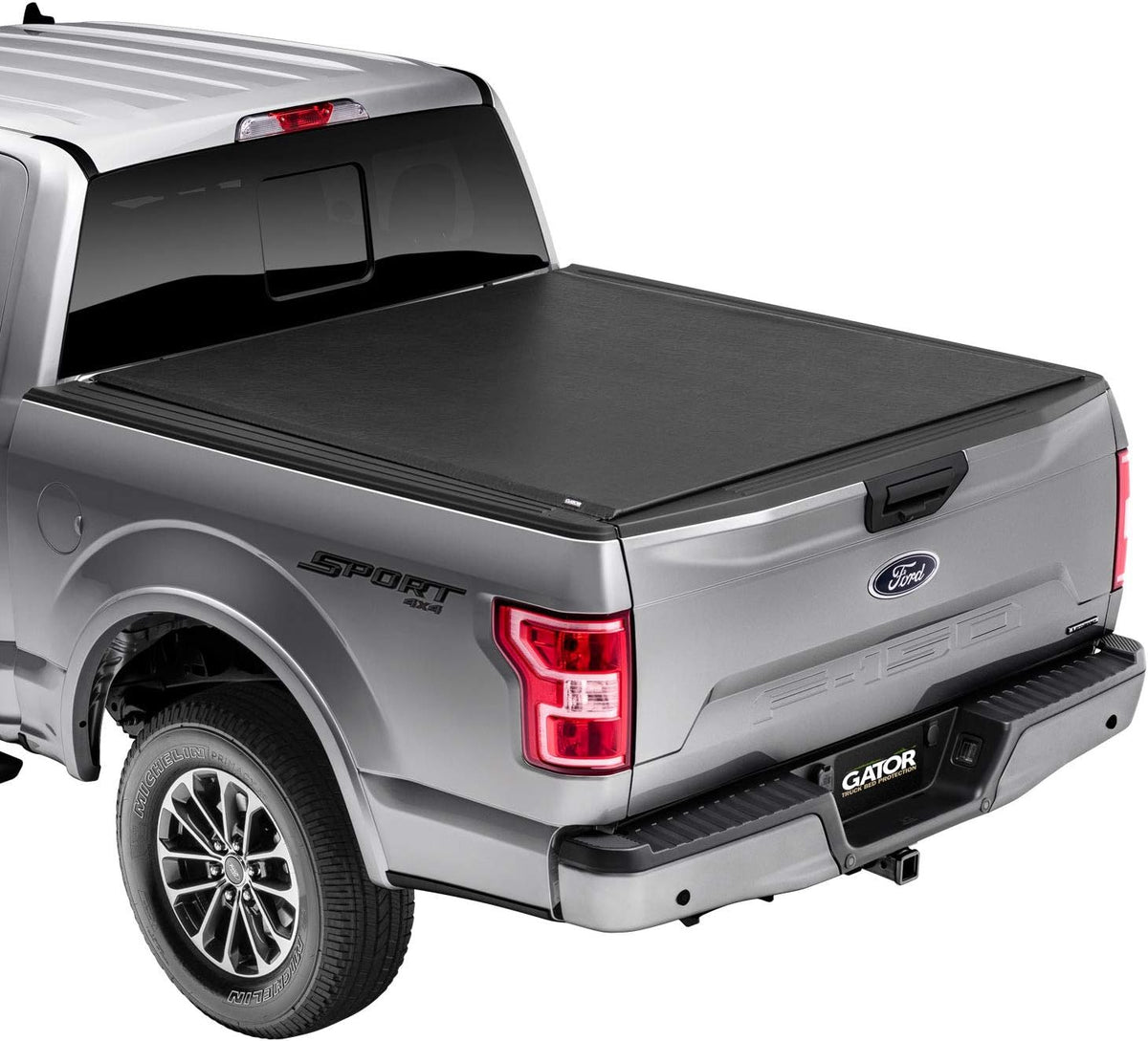 Soft Roll Up Truck Bed Tonneau Cover for 2008-2016 Ford F-250/350/450 Super Duty 8' 2" Bed (98'') Y41739