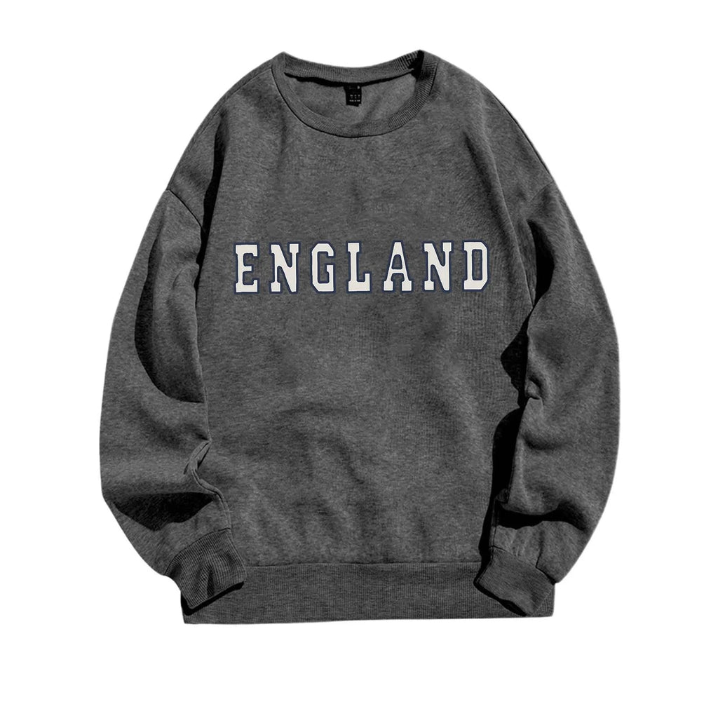 Round Neck Long Sleeved Printed Sweatshirt P460