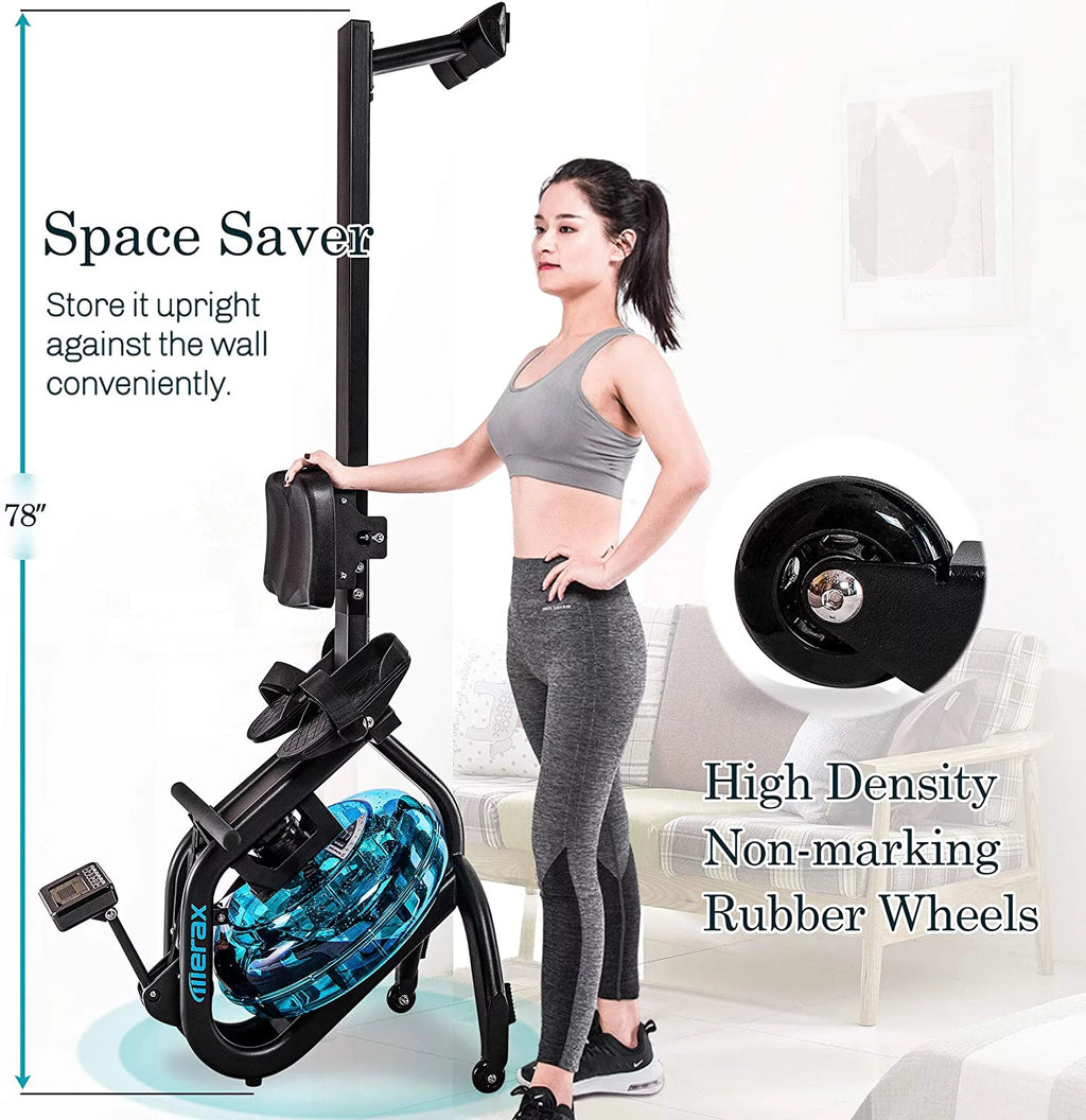 Rowing Machine with 12 Levels of Adjustable Resistance T9050