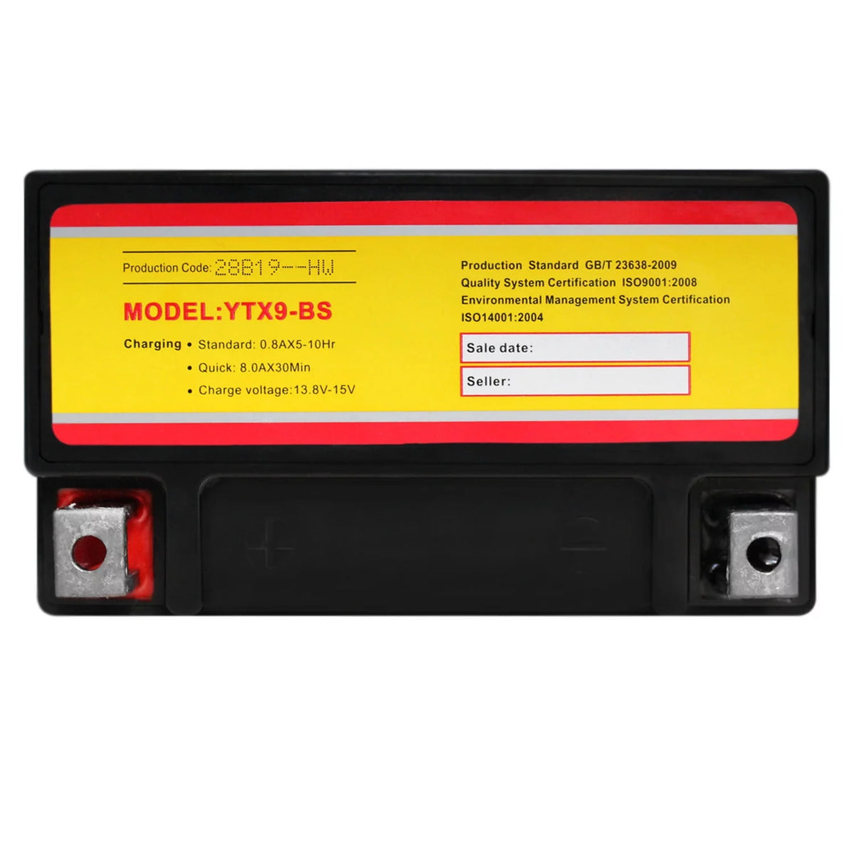 YTX9-BS ATV Battery A430065