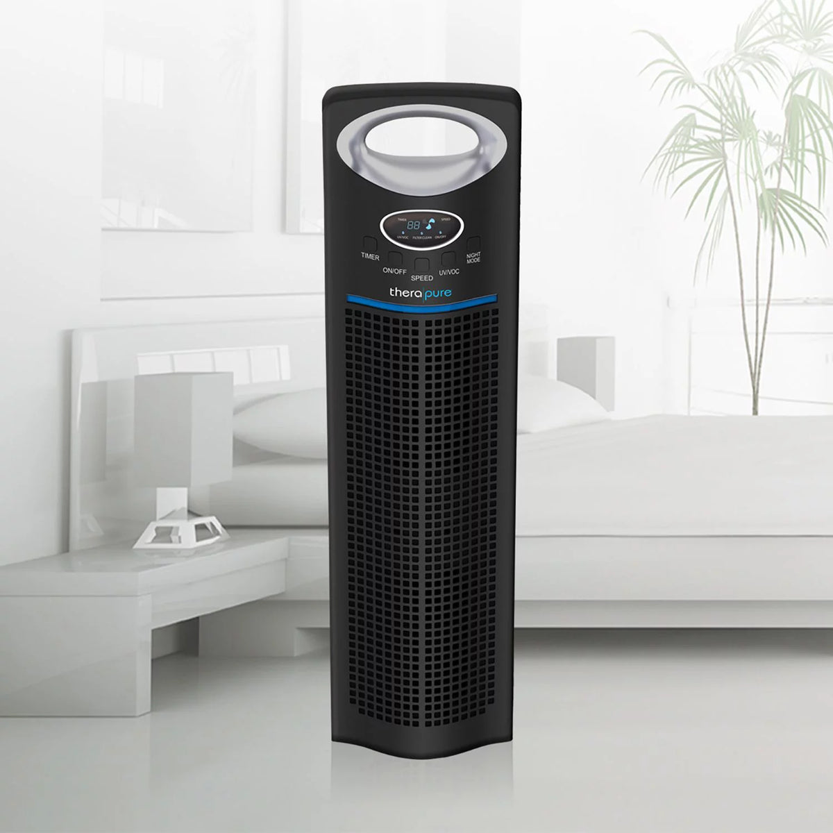 Black HEPA-Type Air Purifier V657