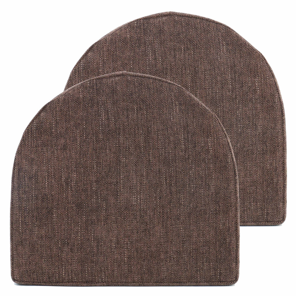 U-Shape Memory Foam Chair Pads with Ties 4 Pack Z33229