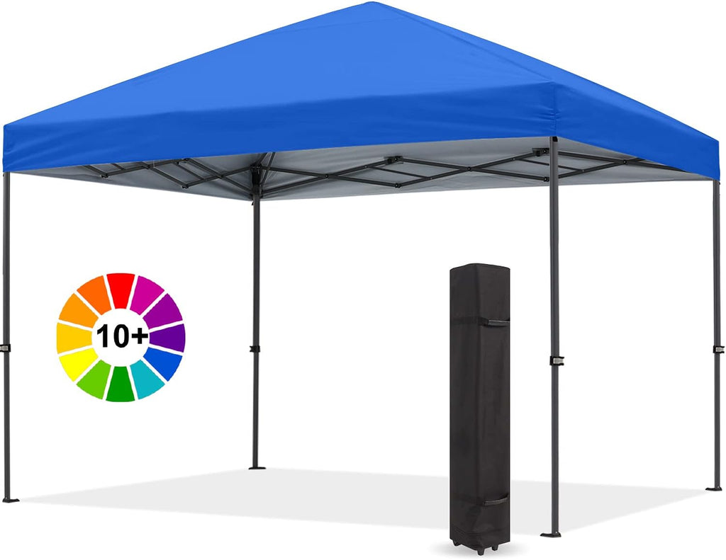 Beige 10x10 Pop up Canopy Tent S61618