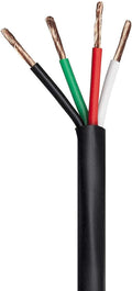 16 Gauge 4 Conductor Speaker Wire 100ft R478612
