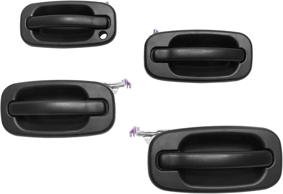 Exterior Door Handles Kit with Keyhole, Pack of 2 F419