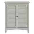 Gray Double Door Floor Cabinet F118