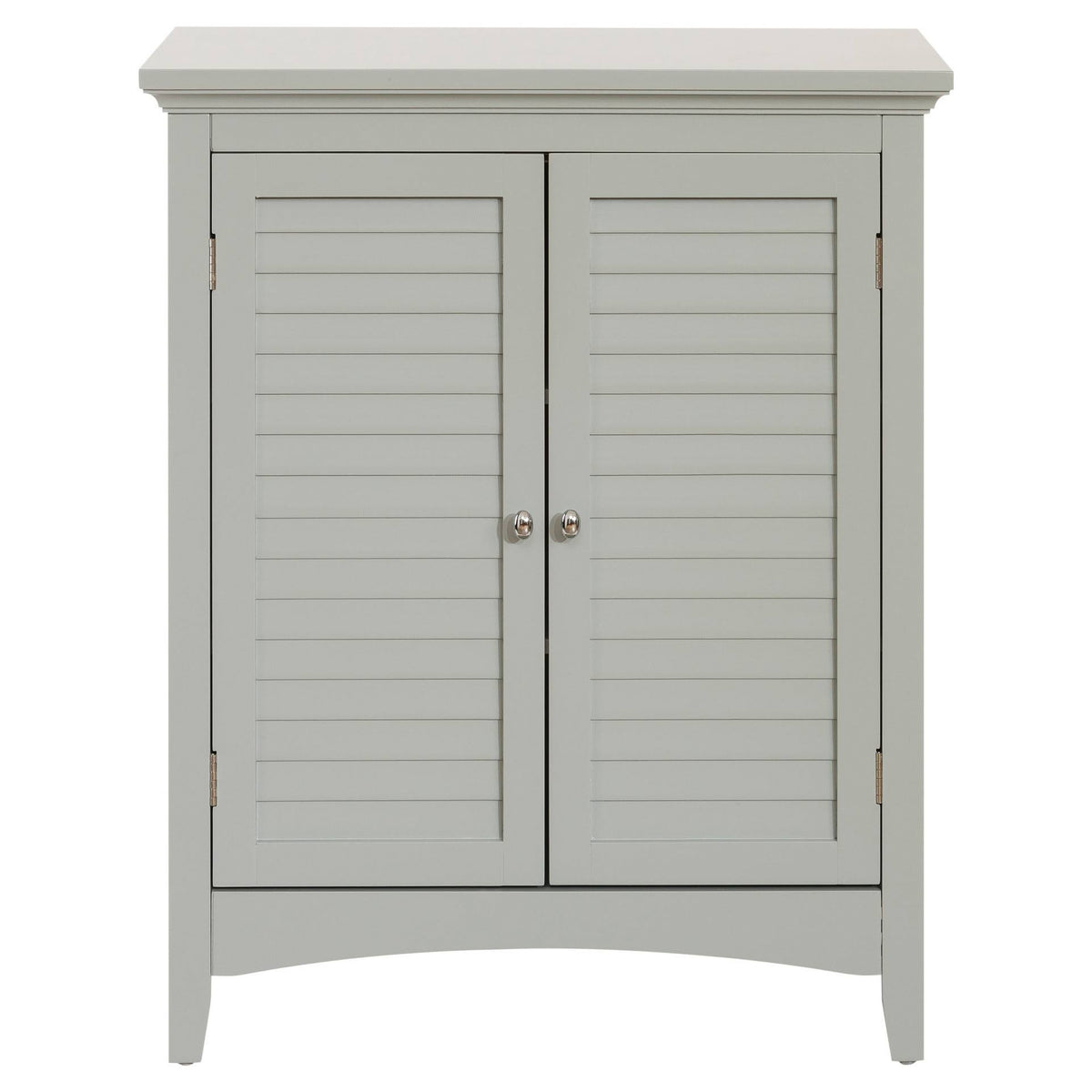 Gray Double Door Floor Cabinet F118