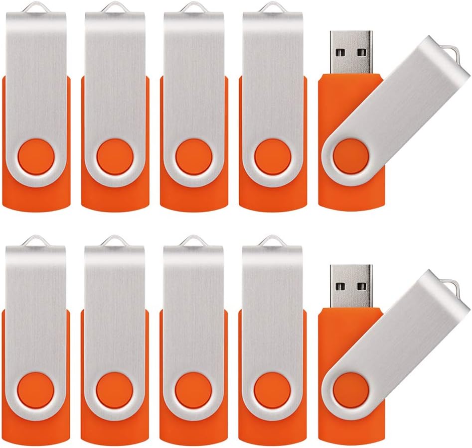 50 Pack 128MB USB 2.0 Flash Drive Black D559