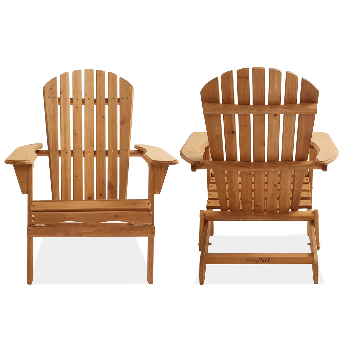 Set of 4 Cedar Wood Folding Adirondack Chairs T908