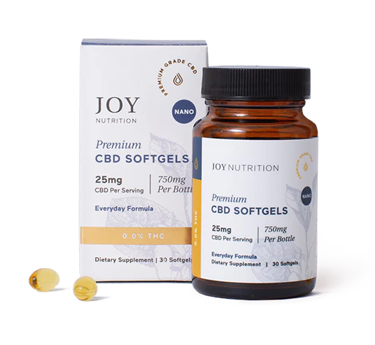 10mg / 25mg / 100mg CBD Softgels Y629
