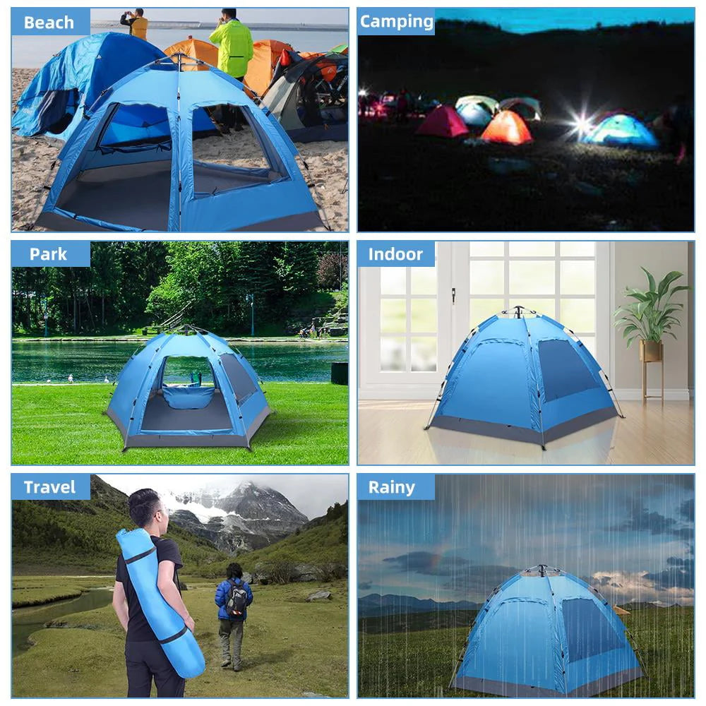 Automatic Waterproof Camping Tent for 3-4 Person E96657