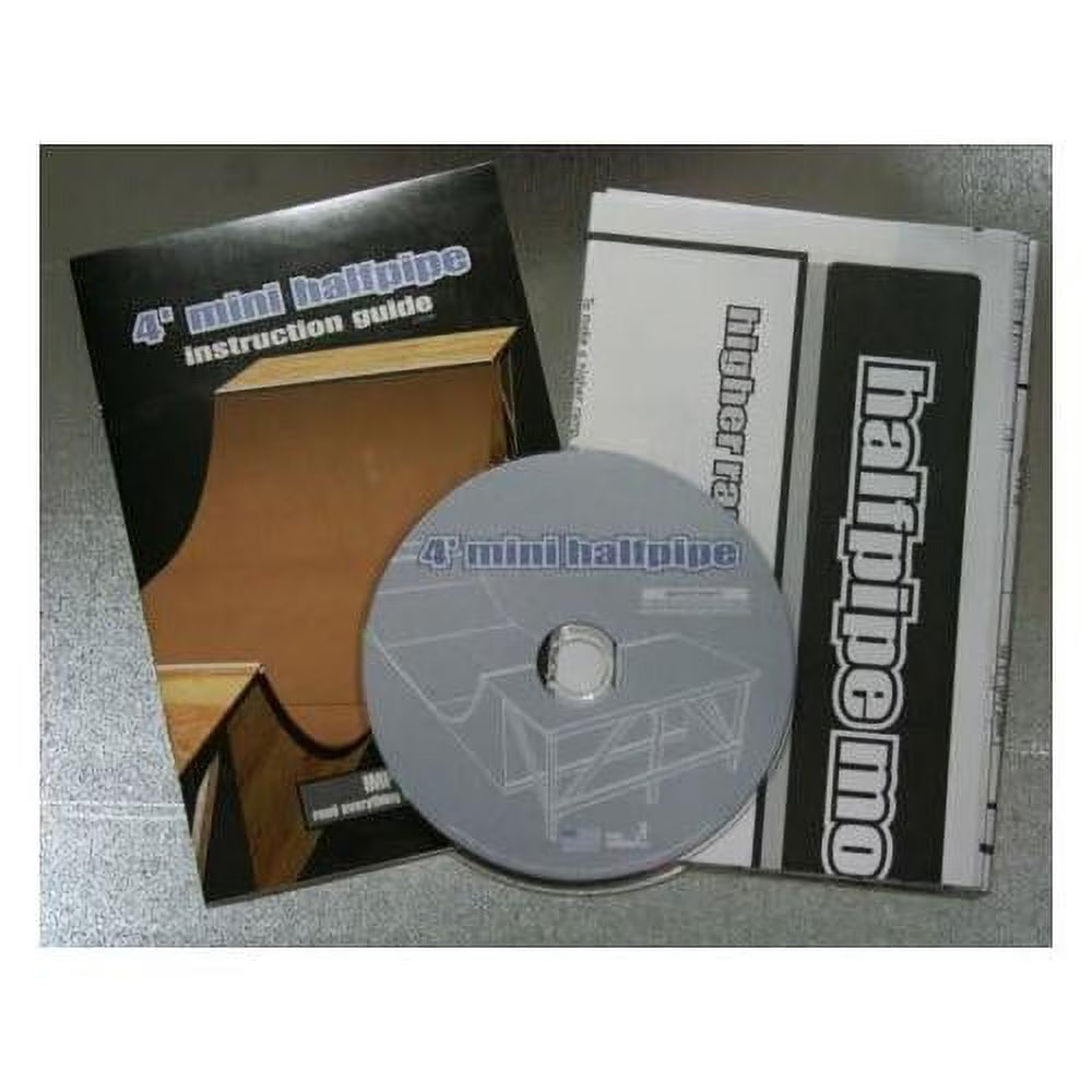 Halfpipe Plans Manual Video N100349