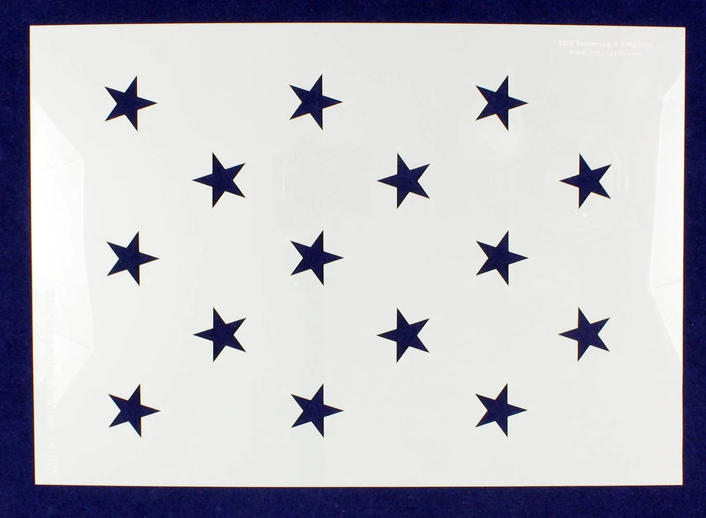 Star Field Stencil 14 Mil 10.5 x 14.82" V69469