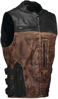 Brown Vest Size Large C21889