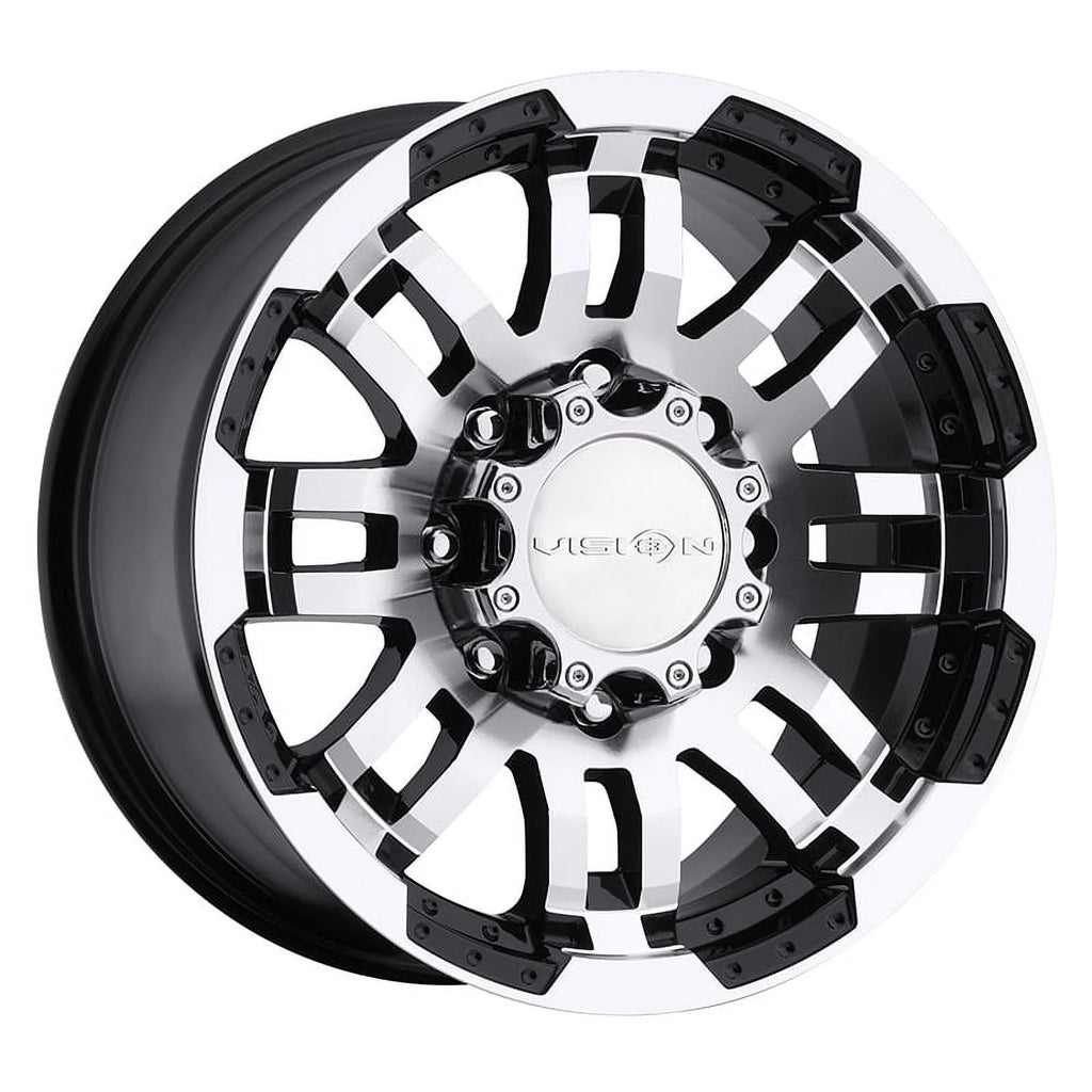 17x8.5 Gloss Black Machined Face Wheel I529363