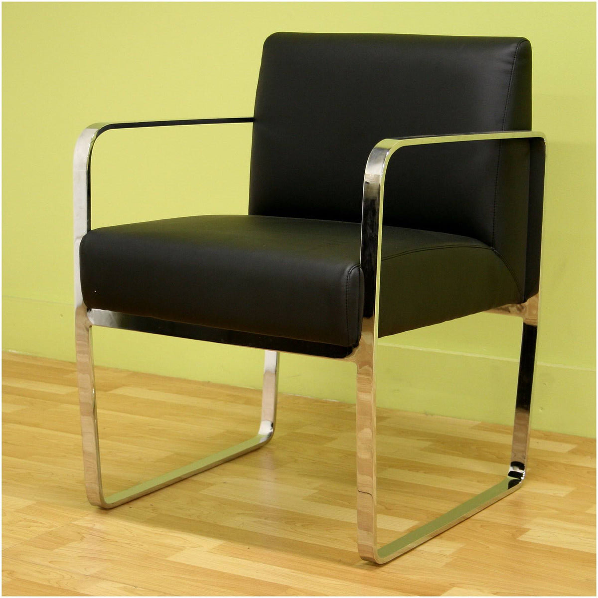 Black Leather Chair B60832