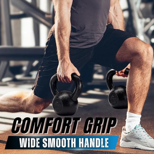 5-80 lbs Cast Iron Kettlebell R4728