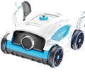 Cordless Robotic Pool Cleaner 45W 130Mins Black and Blue W80418