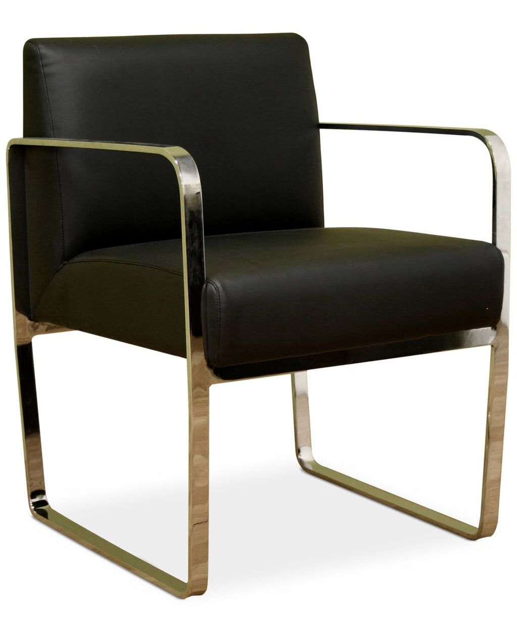 Black Leather Chair B60832