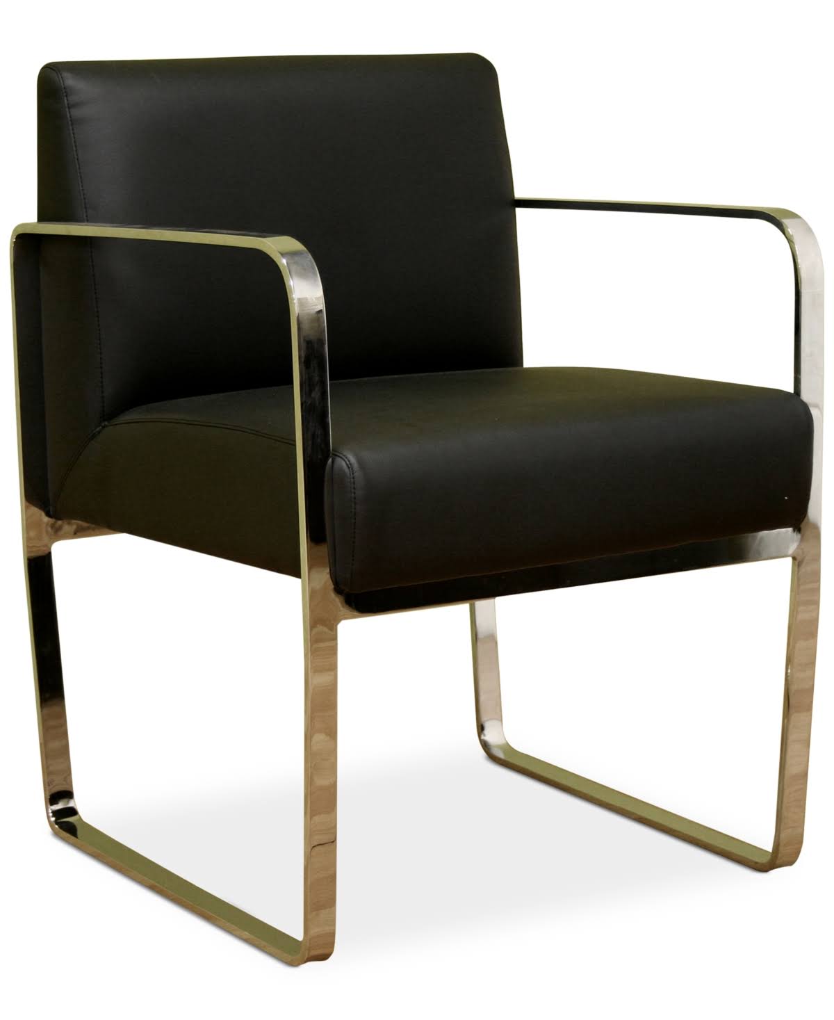 Black Leather Chair B60832