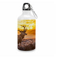 Red Deer 400ml Sport Aluminum Water Bottle with Twist Cap I8992