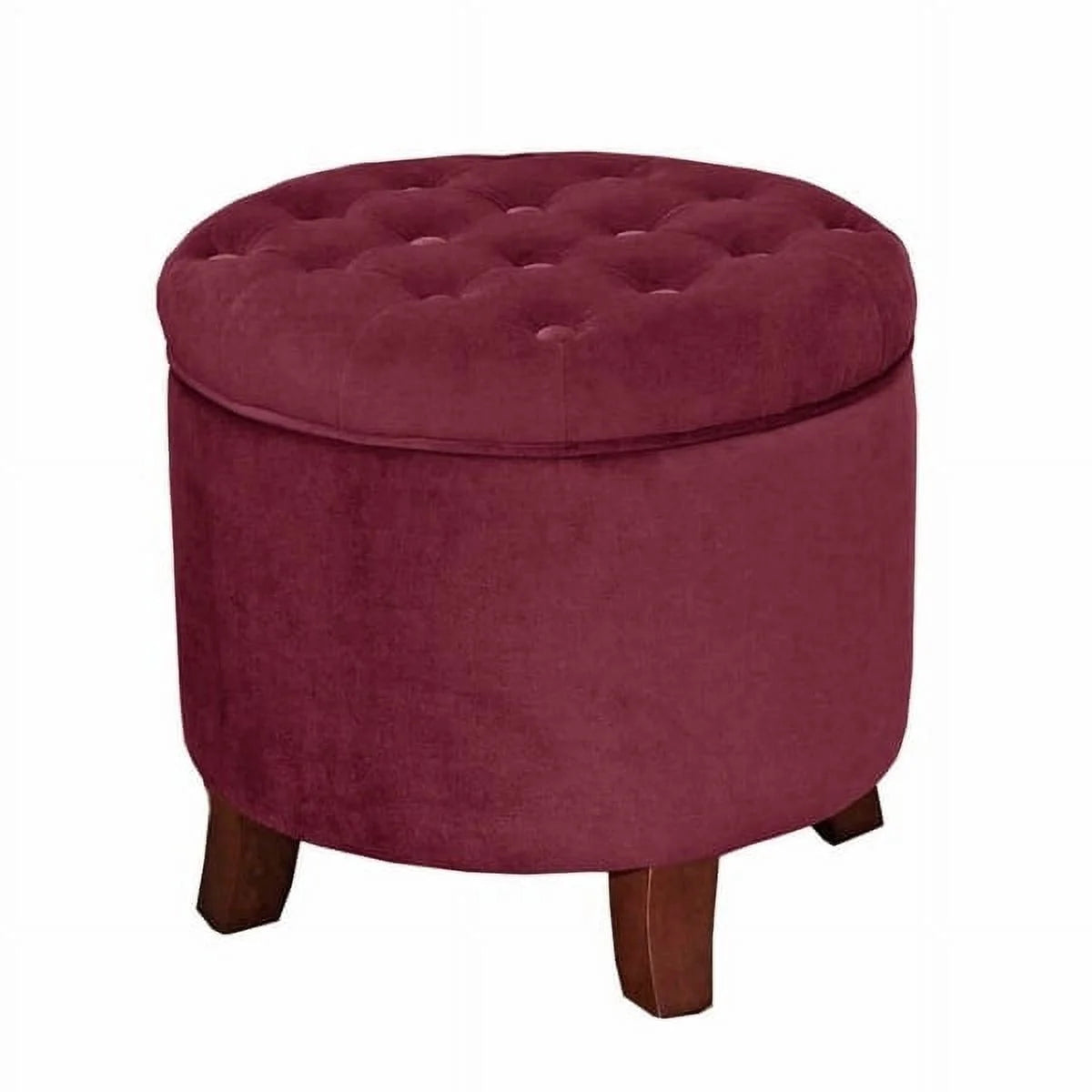 Large Round Storage Ottoman T7327
