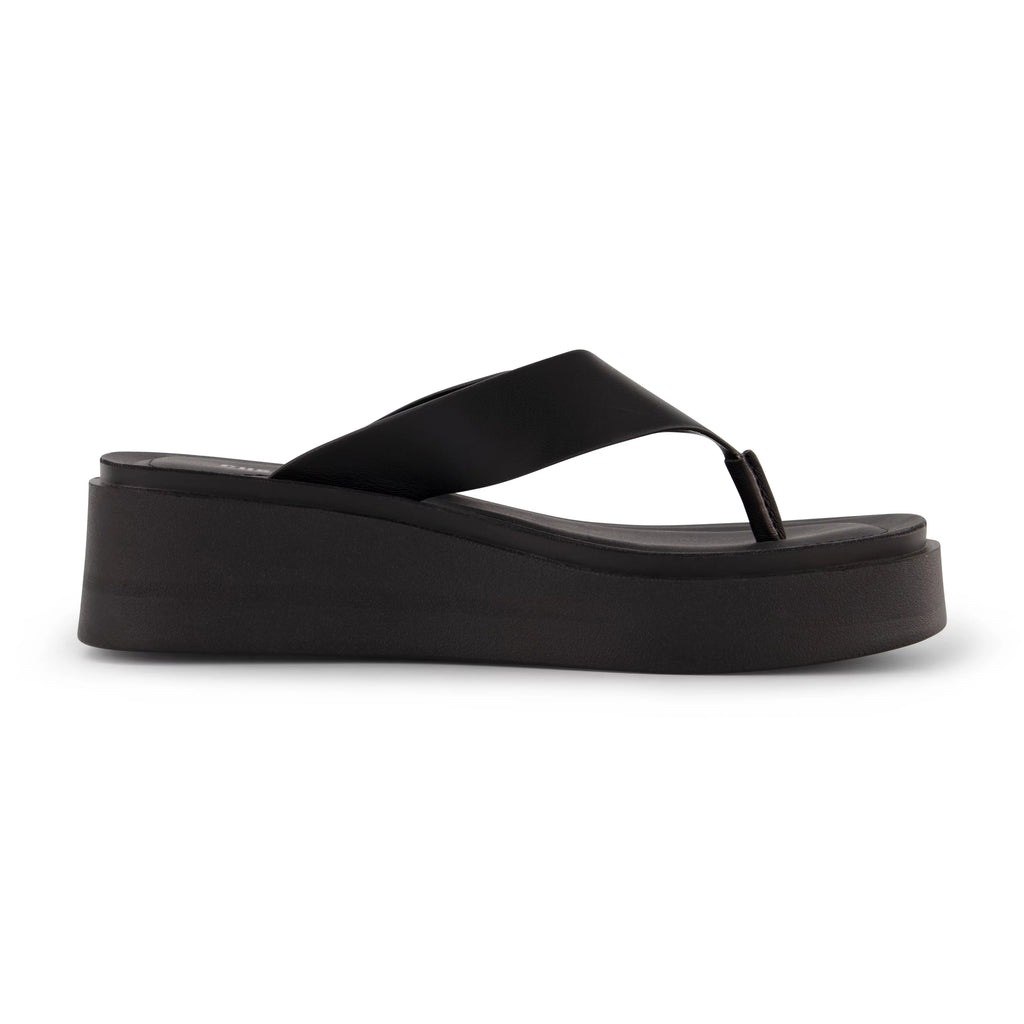 Women's Thong Platform Sandal with Memory Foam M5328