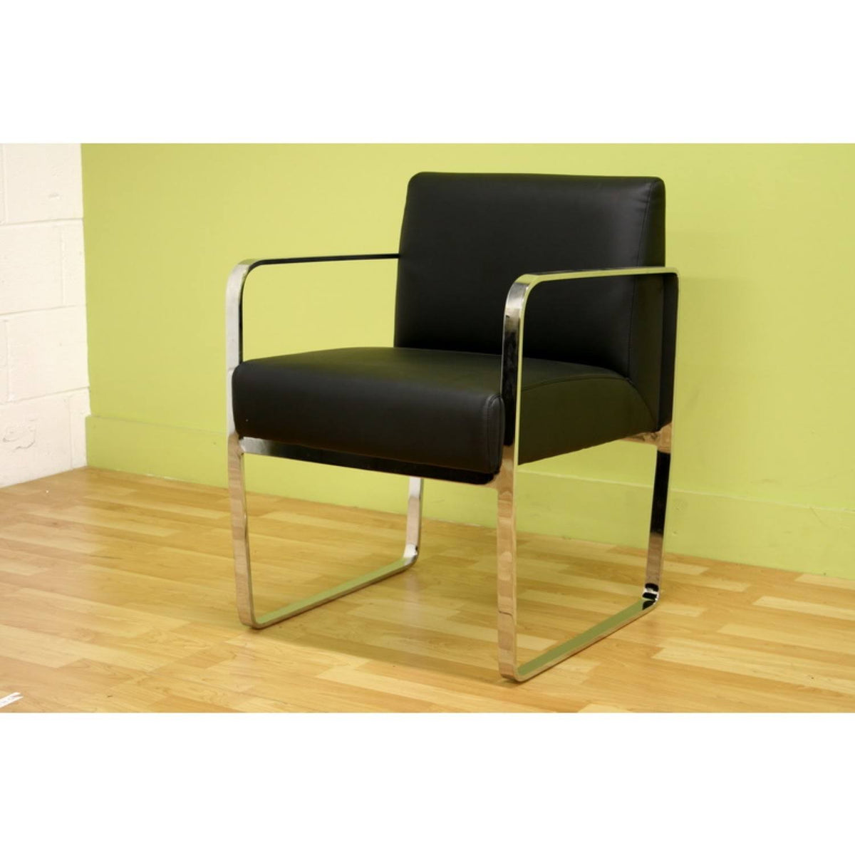 Black Leather Chair B60832