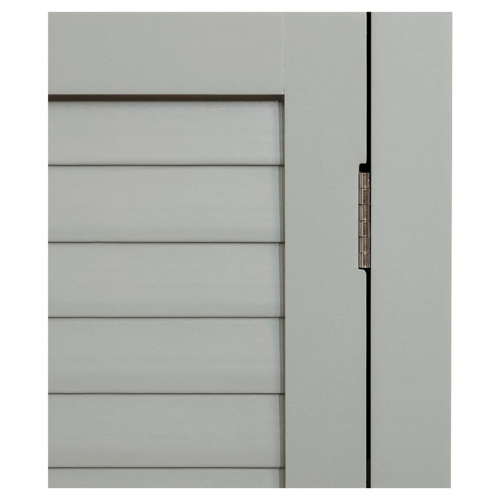 Gray Double Door Floor Cabinet F118