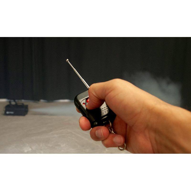 Black 1000 W Mobile Fog Machine with Wireless Remote Control P27637