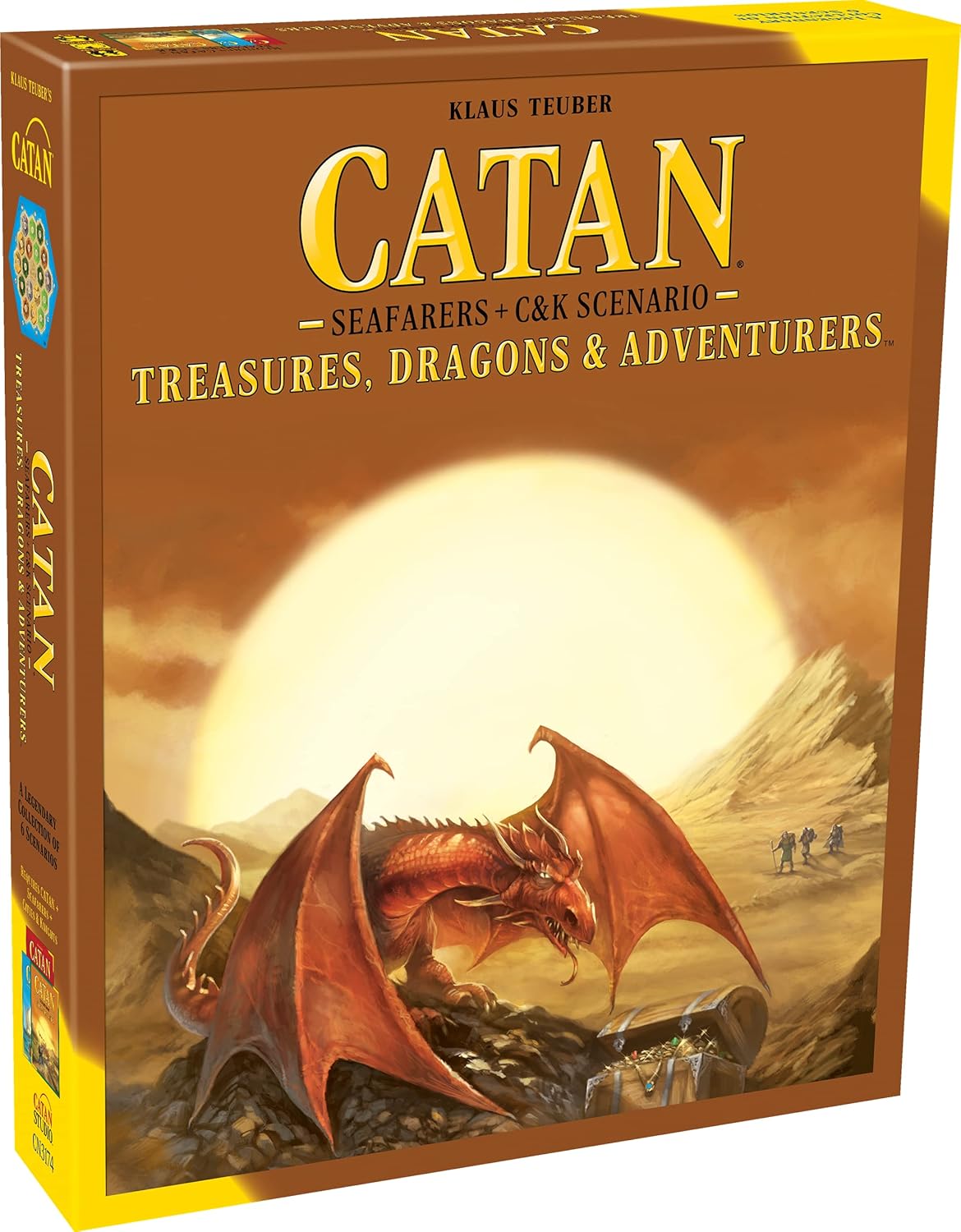 Treasures, Dragons and Adventurers Scenario Expansion Board Game G4751