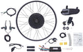 48V 1000W 700C Rear Wheel Electric Bicycle Conversion Kit with LCD Display C2683