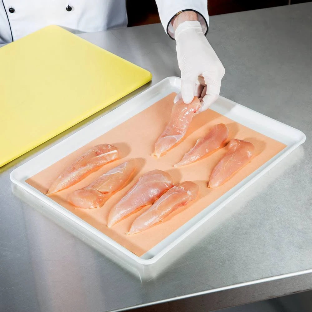 40# Lite Peach Treat Steak Paper Sheets 1000/Case C8654