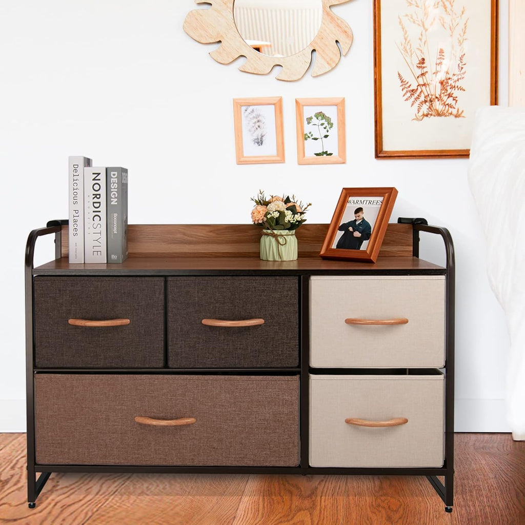 7 Drawer Fabric Dresser Storage Tower A87179