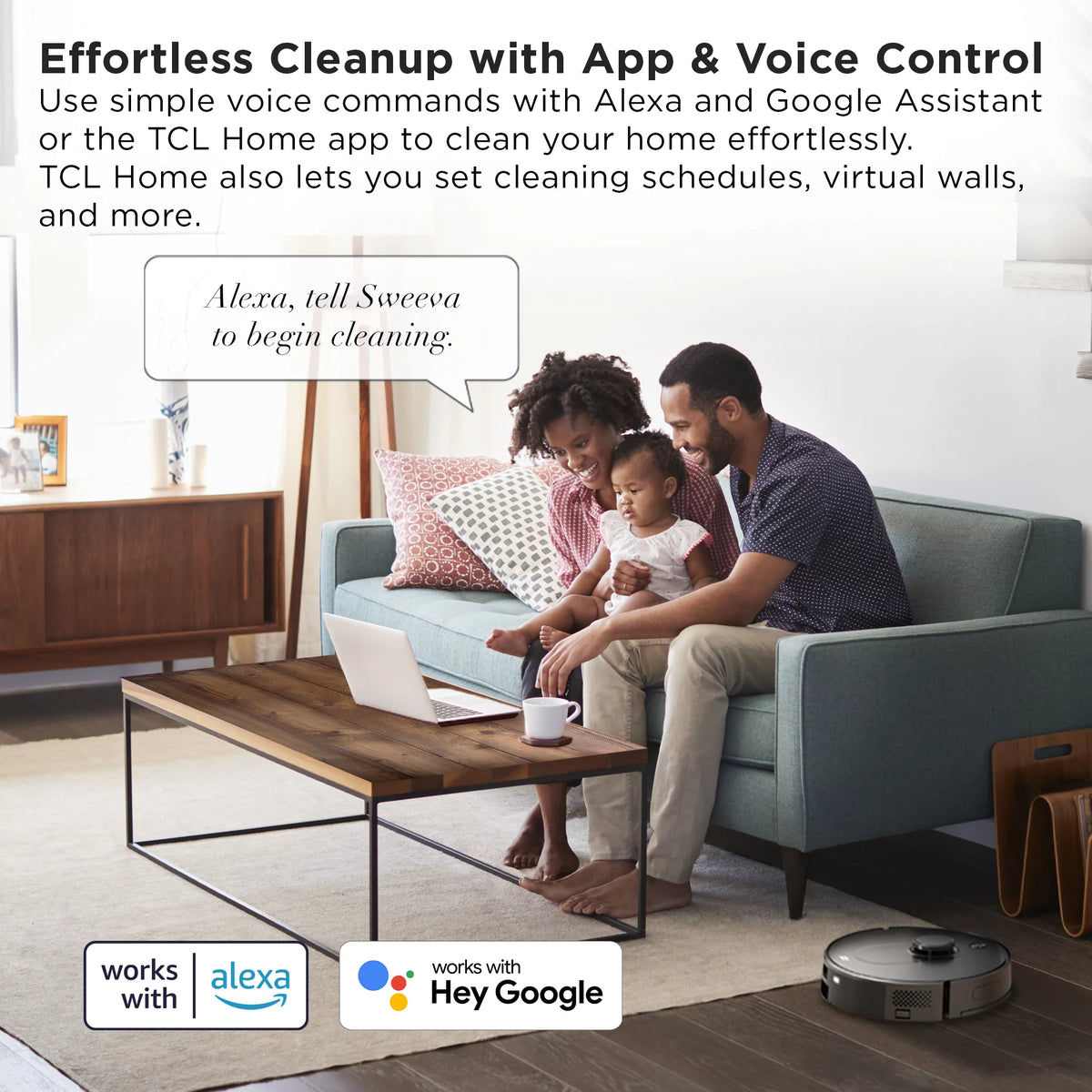Smart Robot Vacuum with Auto-Empty Station M34517