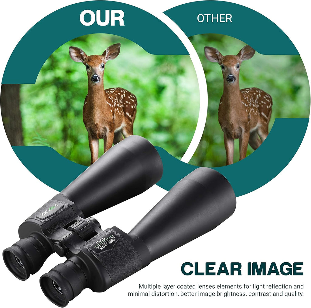 Giant Binoculars Astronomy 15X70 Waterproof with Carrying Bag X318